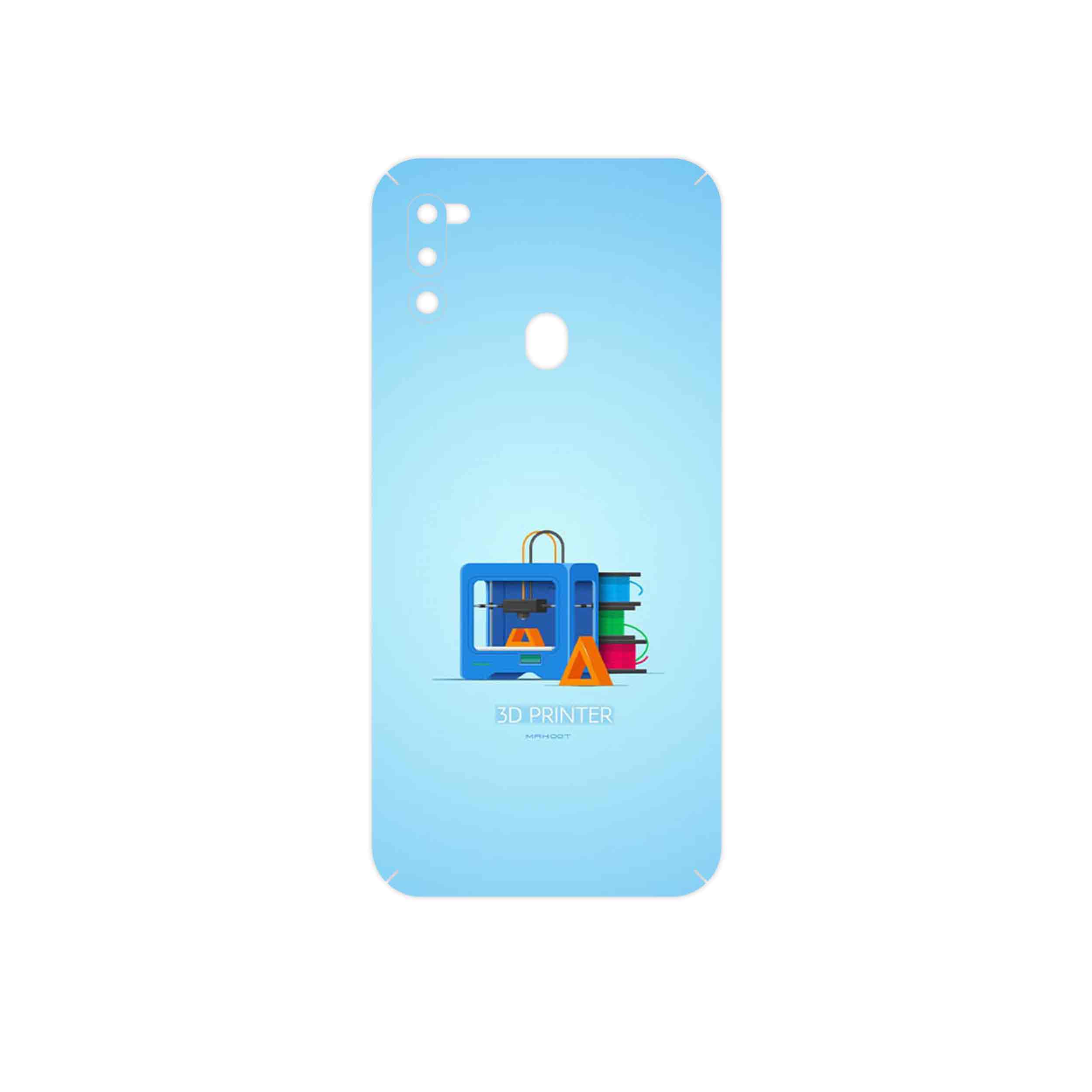 برچسب پوششی ماهوت مدل 3D Printer مناسب برای گوشی موبایل سامسونگ Galaxy M21 (2021) Edition