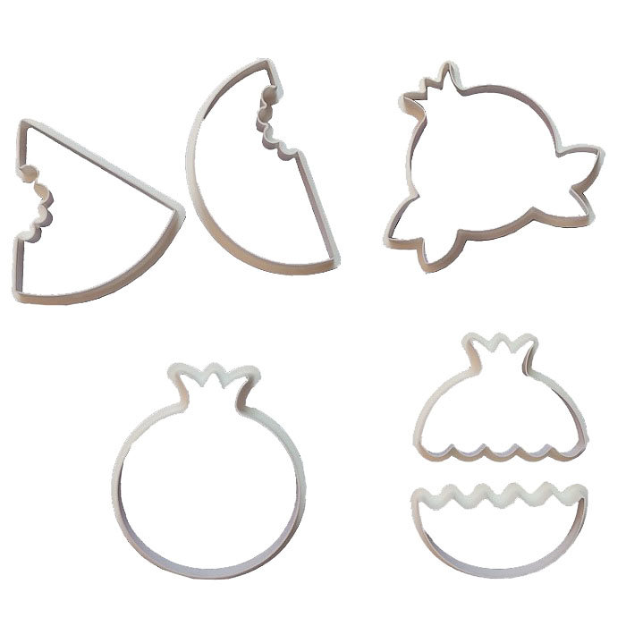 قالب شیرینی به گز مدل ست یلدایی مجموعه 6 عددی