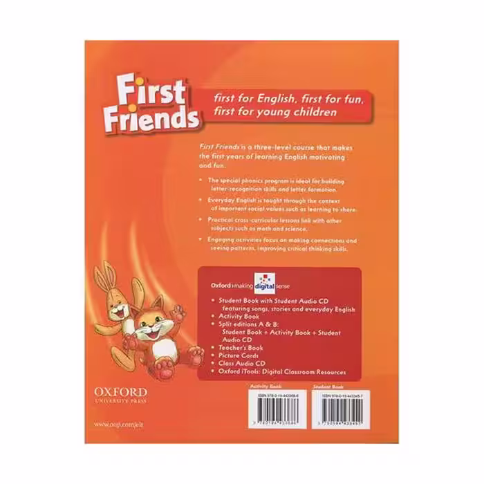 کتاب American First Friends 3 In One Volume اثر Susan Iannuzzi انتشارات آکسفورد 