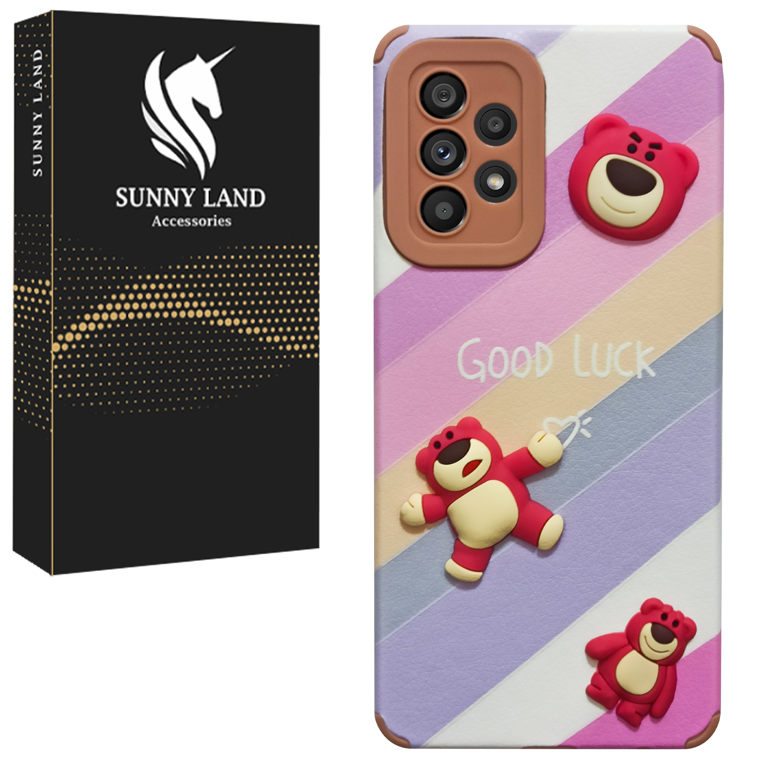 کاور سانی لند مدل Huggin Bear مناسب برای گوشی موبایل سامسونگ Galaxy A53