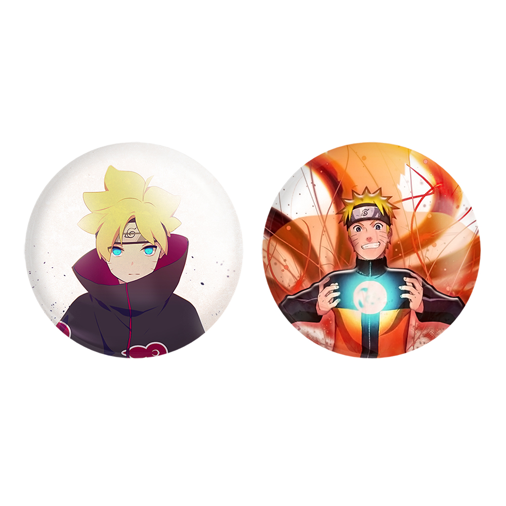 پیکسل خندالو مدل ناروتو و بوروتو اوزوماکی انیمه ناروتو کد 1122511231 مجموعه 2 عددی