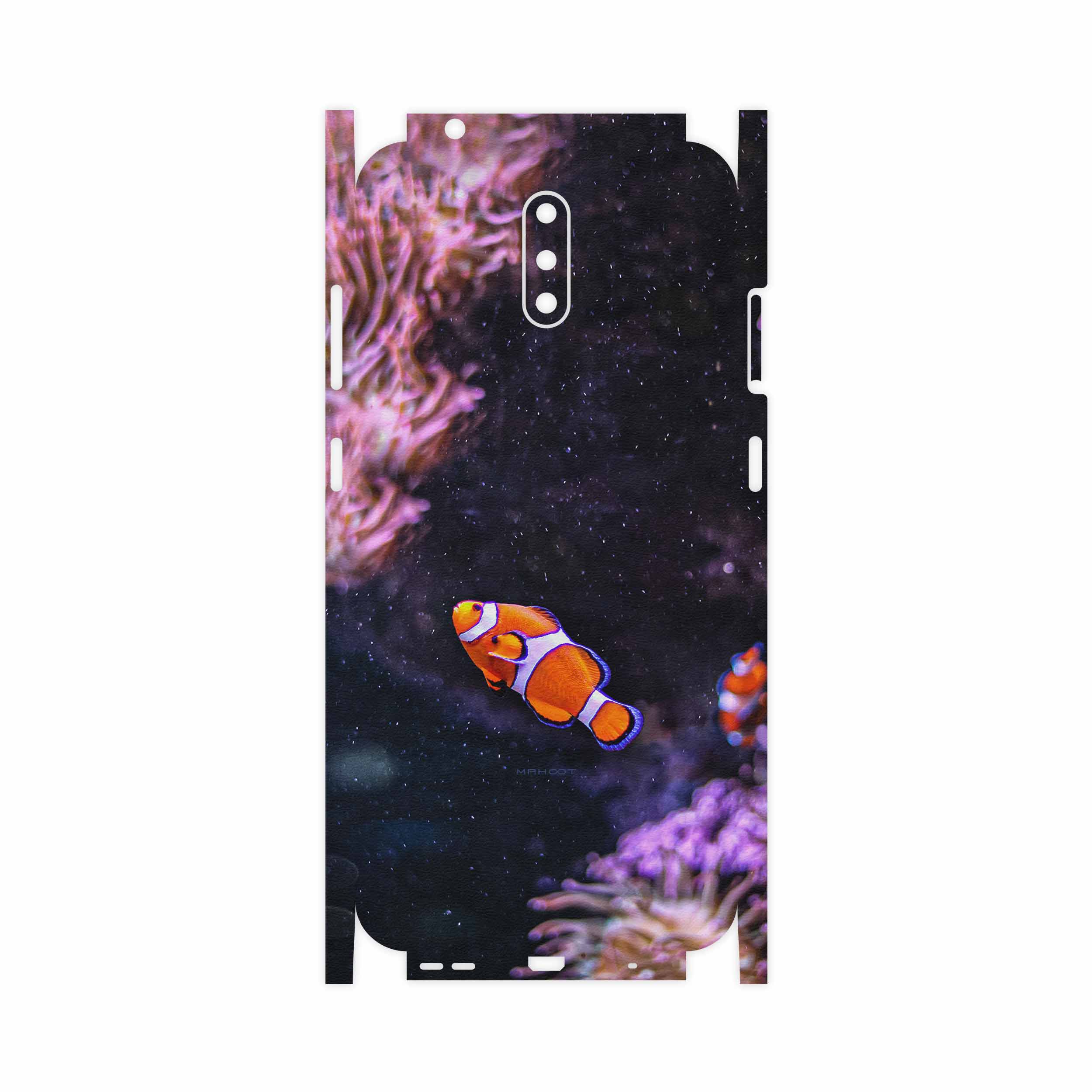 برچسب پوششی ماهوت مدل Clownfish-FullSkin مناسب برای گوشی موبایل نوکیا 2.3