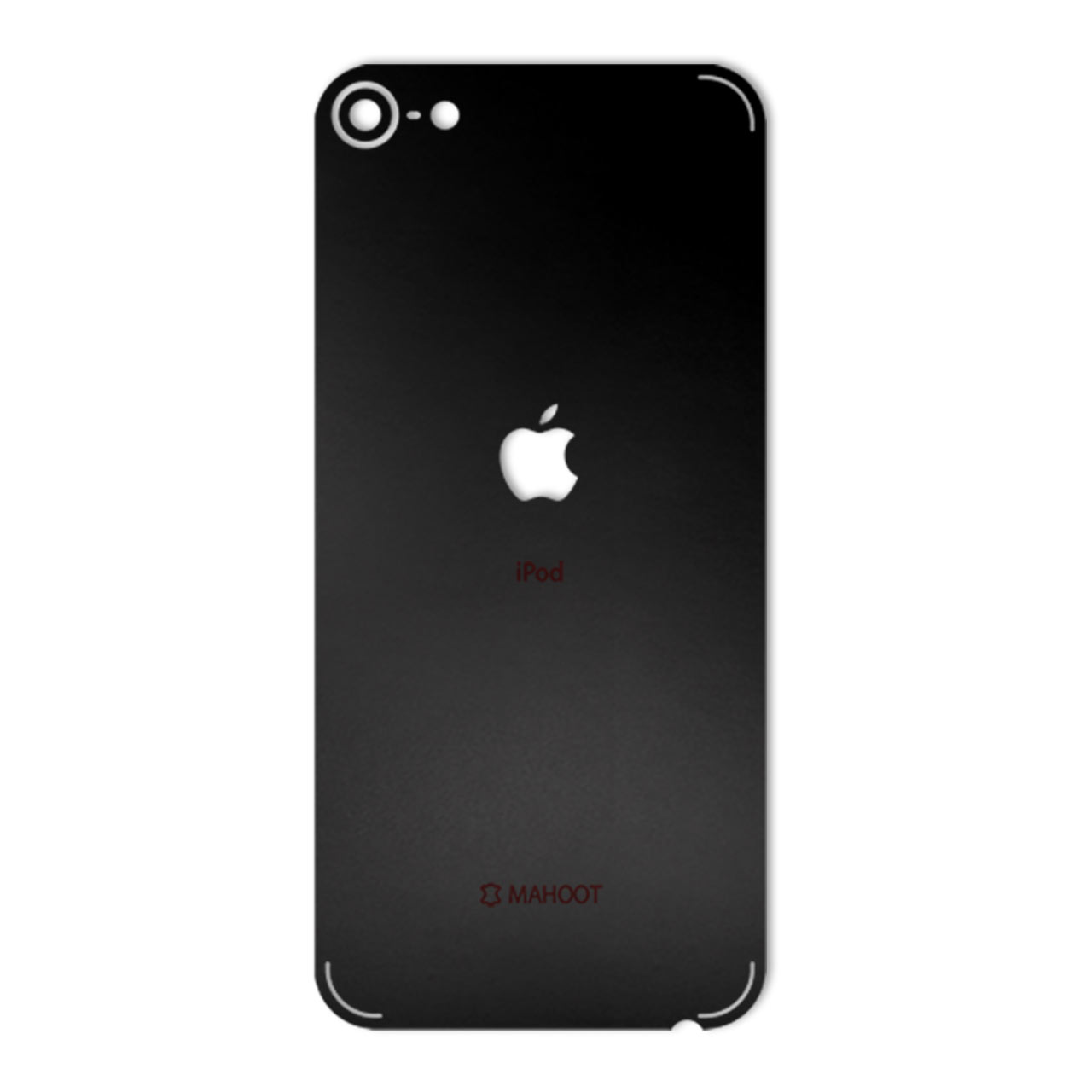 برچسب پوششی ماهوت مدل Black-color-shades Special مناسب برای گوشی موبایل اپل iPod 6th Gen