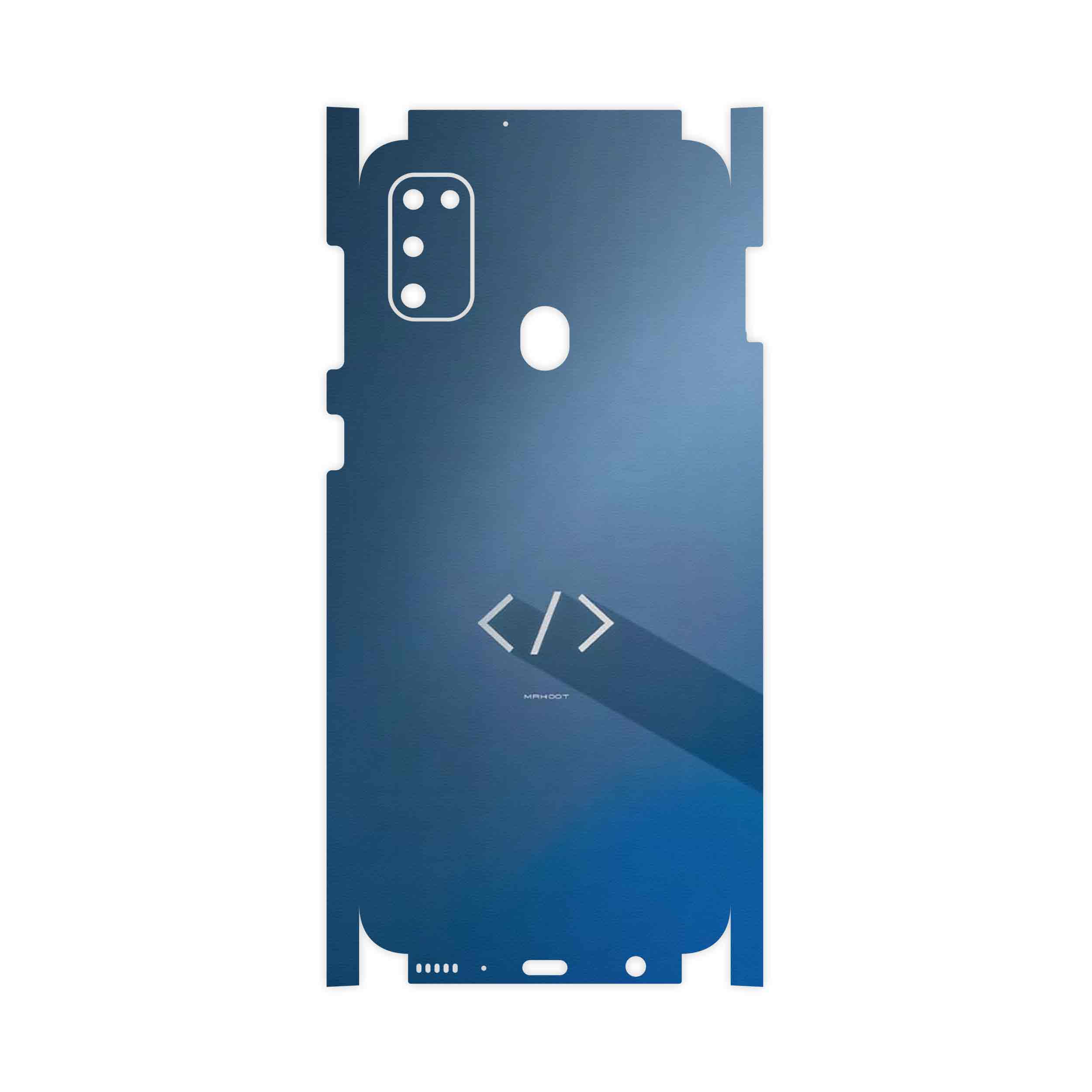 برچسب پوششی ماهوت مدل Minimal Coding icon-FullSkin مناسب برای گوشی موبایل سامسونگ Galaxy M30s