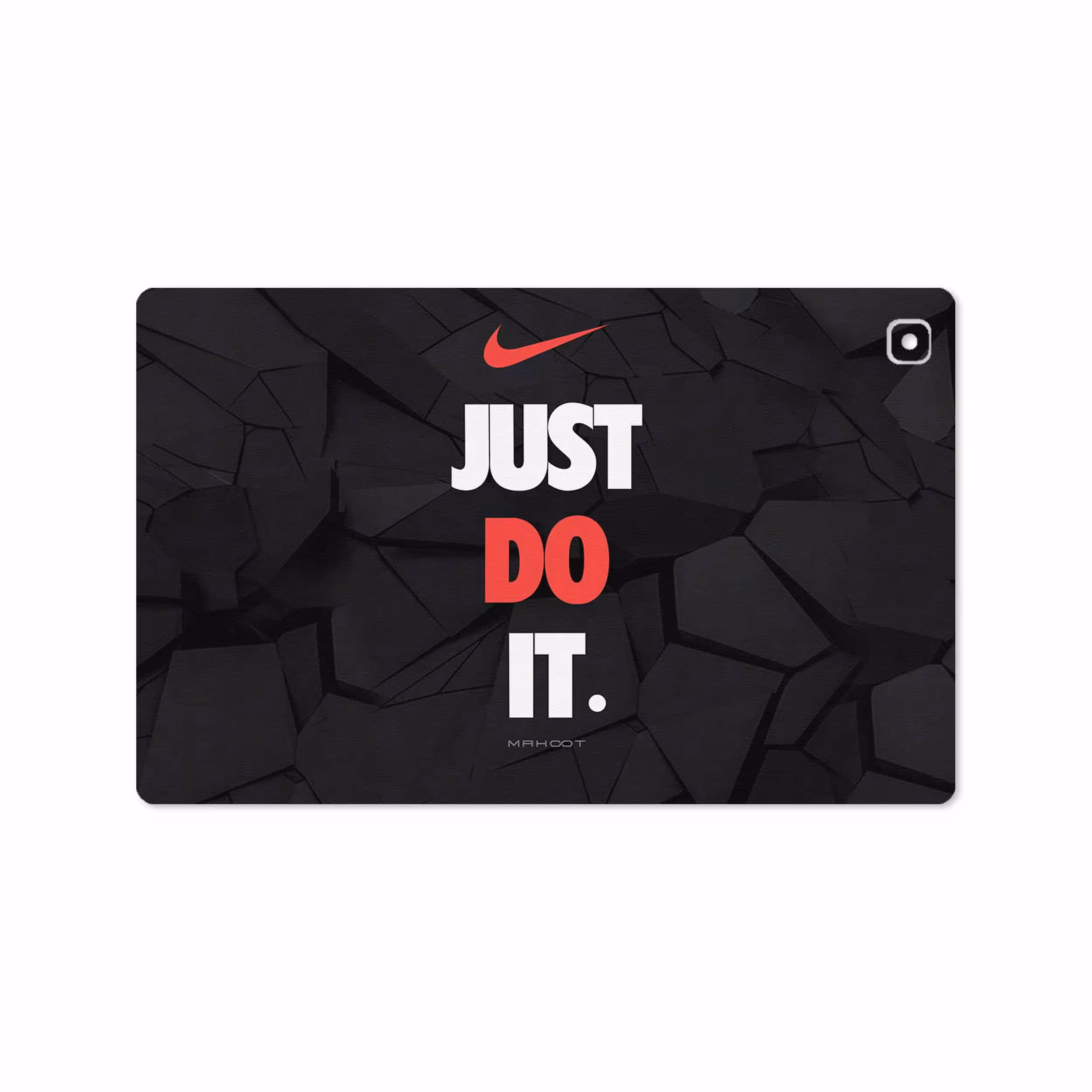 برچسب پوششی ماهوت مدل NIKE-Logo مناسب برای تبلت سامسونگ Galaxy Tab A7 10.4 LTE 2020 T505