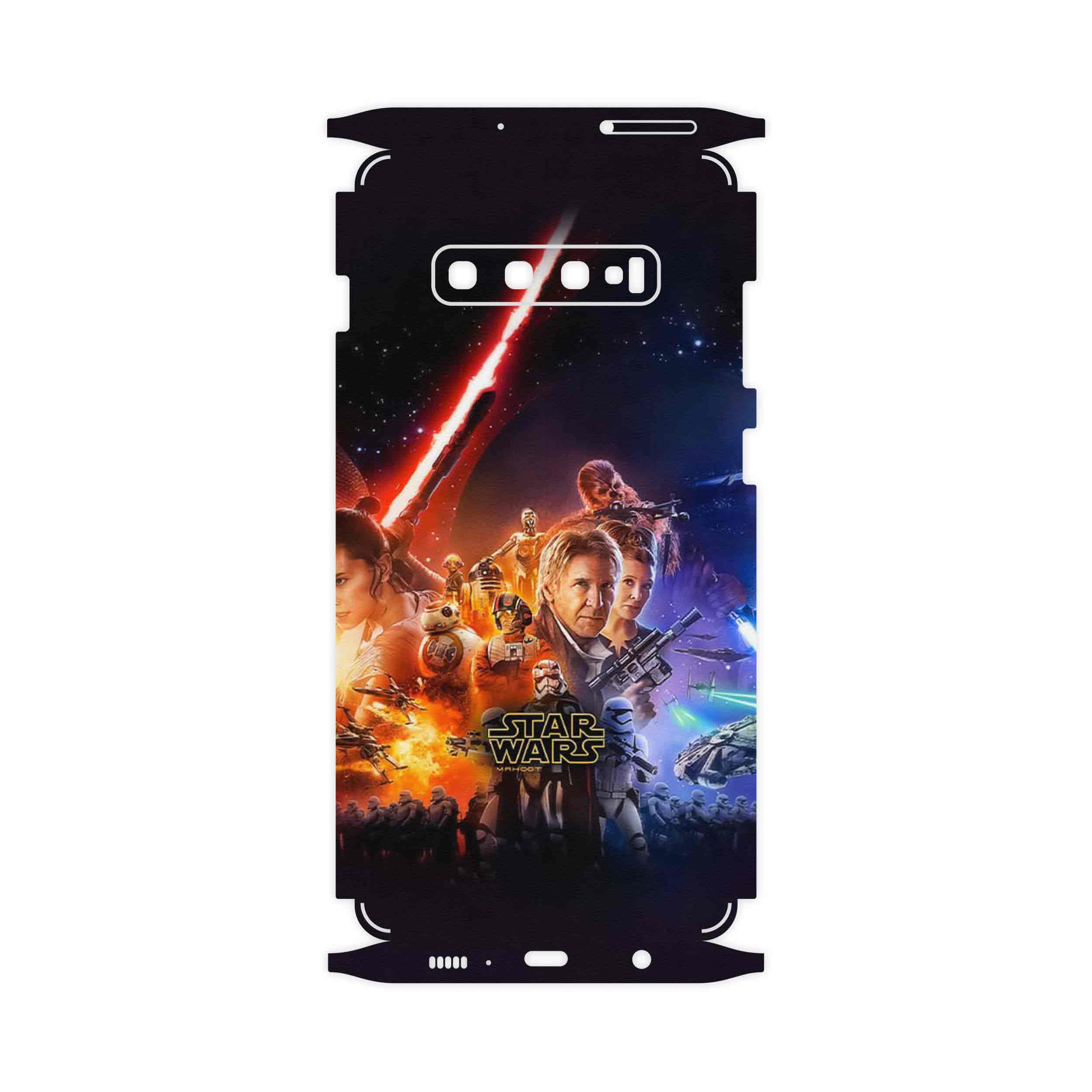 برچسب پوششی ماهوت مدل Star Wars-FullSkin مناسب برای گوشی موبایل سامسونگ Galaxy S10 Plus