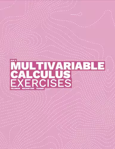 خرید و دانلود نسخه کامل کتاب CLP-3 Multivariable Calculus