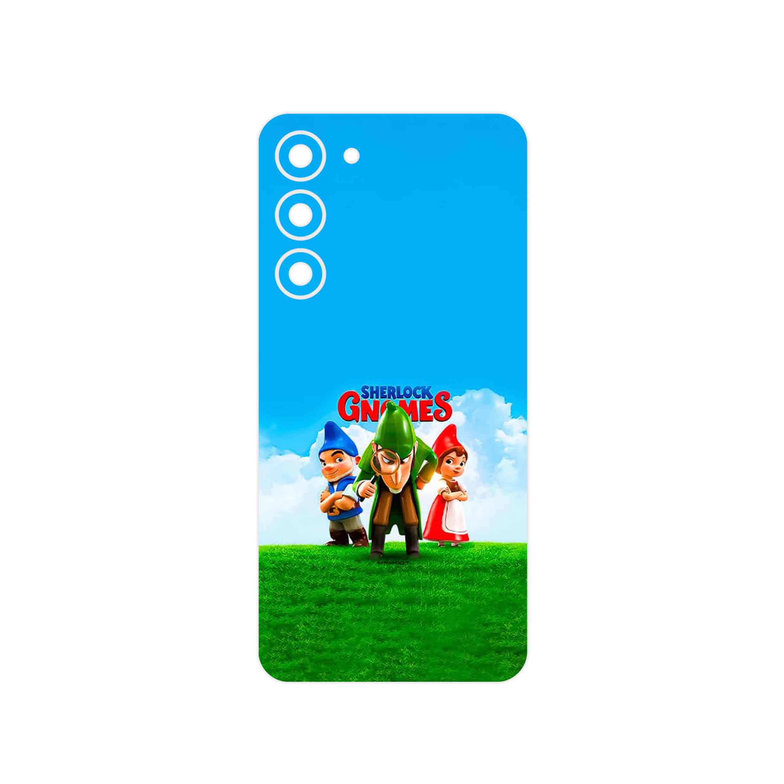 برچسب پوششی ماهوت مدل Sherlock Gnomes مناسب برای گوشی موبایل سامسونگ Galaxy S23 Plus