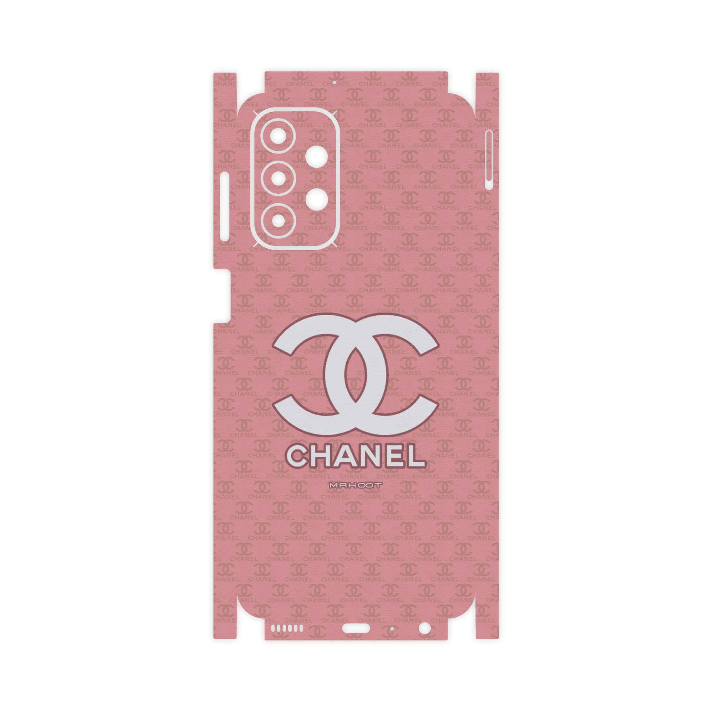 برچسب پوششی ماهوت مدل CHANEL-Logo-FullSkin مناسب برای گوشی موبایل سامسونگ Galaxy A23