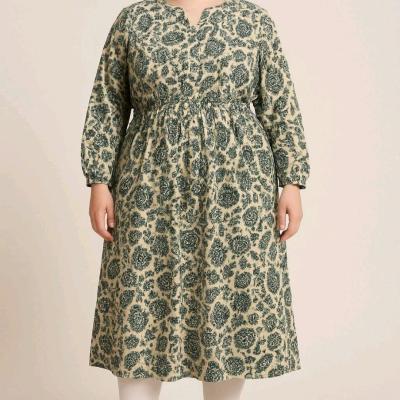 پیراهن ساحلی زنانه طرح دار