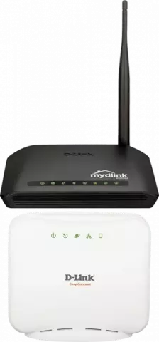 روتر بیسیم D-LINK مدل DIR-600L به همراه مودم روتر ADSL مدل DSL-2520U