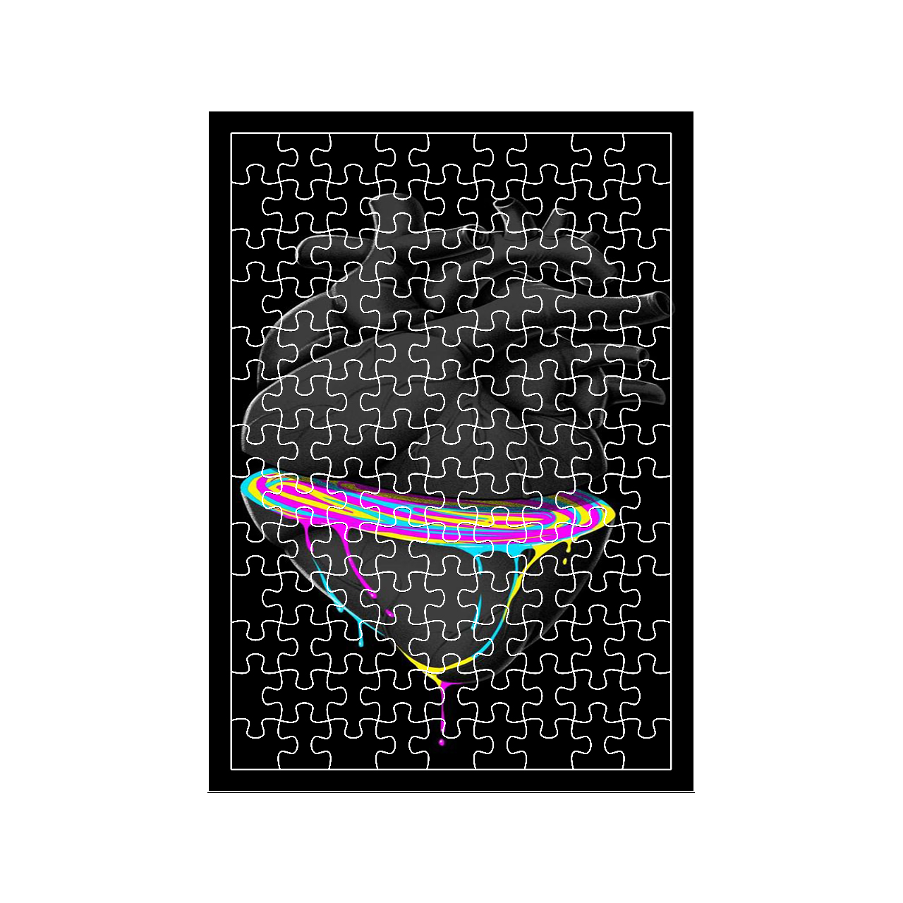 پازل 117 تکه مدل قلب کد 1716