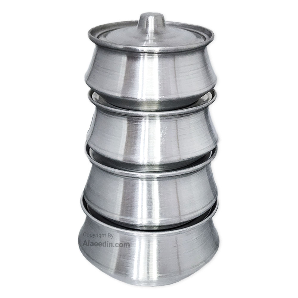 سرویس دیگچه روحی 8 پارچه دیگ روحی کوچک سایز 13