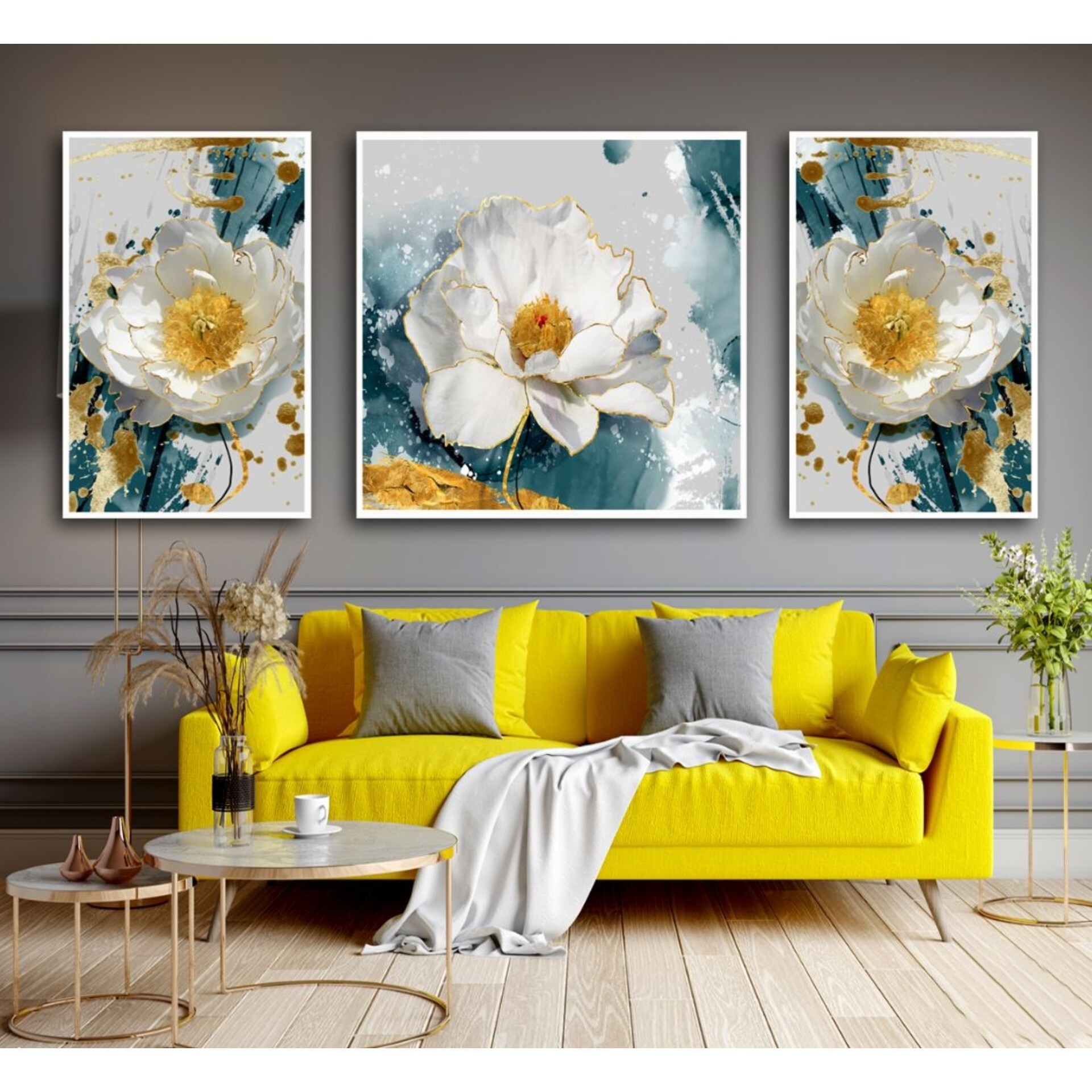 تابلو دکوراتیو 3تیکه کد 1000