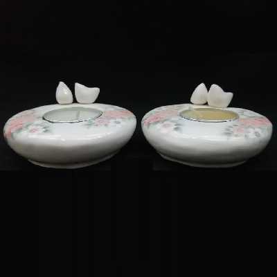 جاشمعی سرامیکی هیوا طرح جام بهار کد 11149435