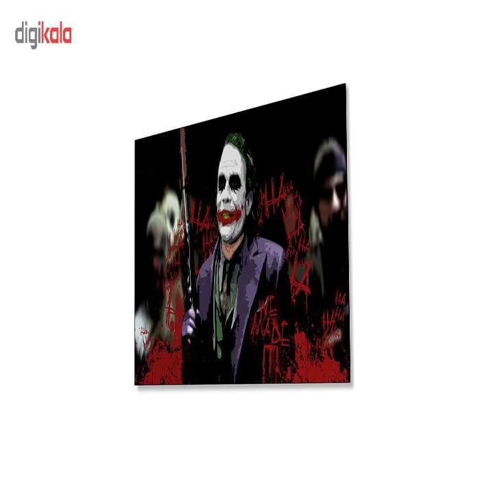 تابلو شاسی ونسونی طرح Joker Prade with shotgun سایز 30 × 40