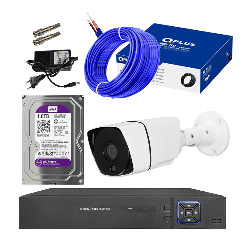 سیستم امنیتی کامل دوربین مداربسته مدل 2001 