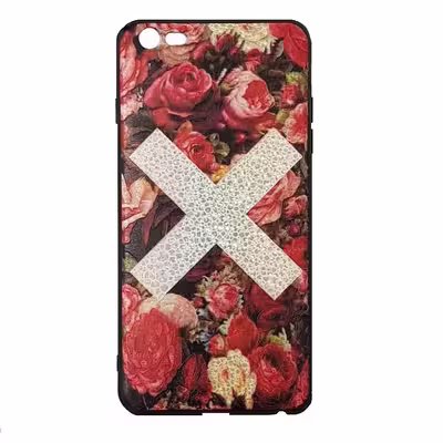 کاور طرح گل کد 007 مناسب برای گوشی موبایل اپل Iphone 6 plus