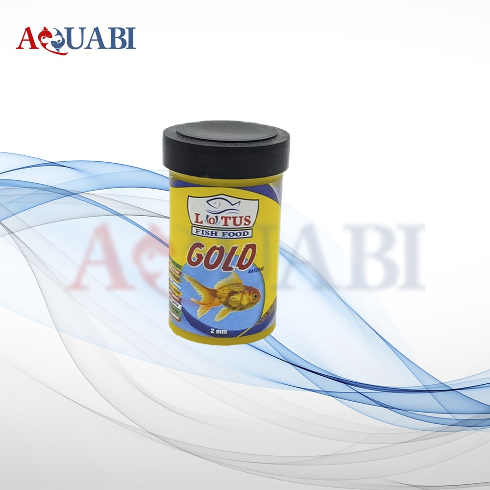 غذای روزانه ماهی گلدفیش گلد 100ml لوتوس