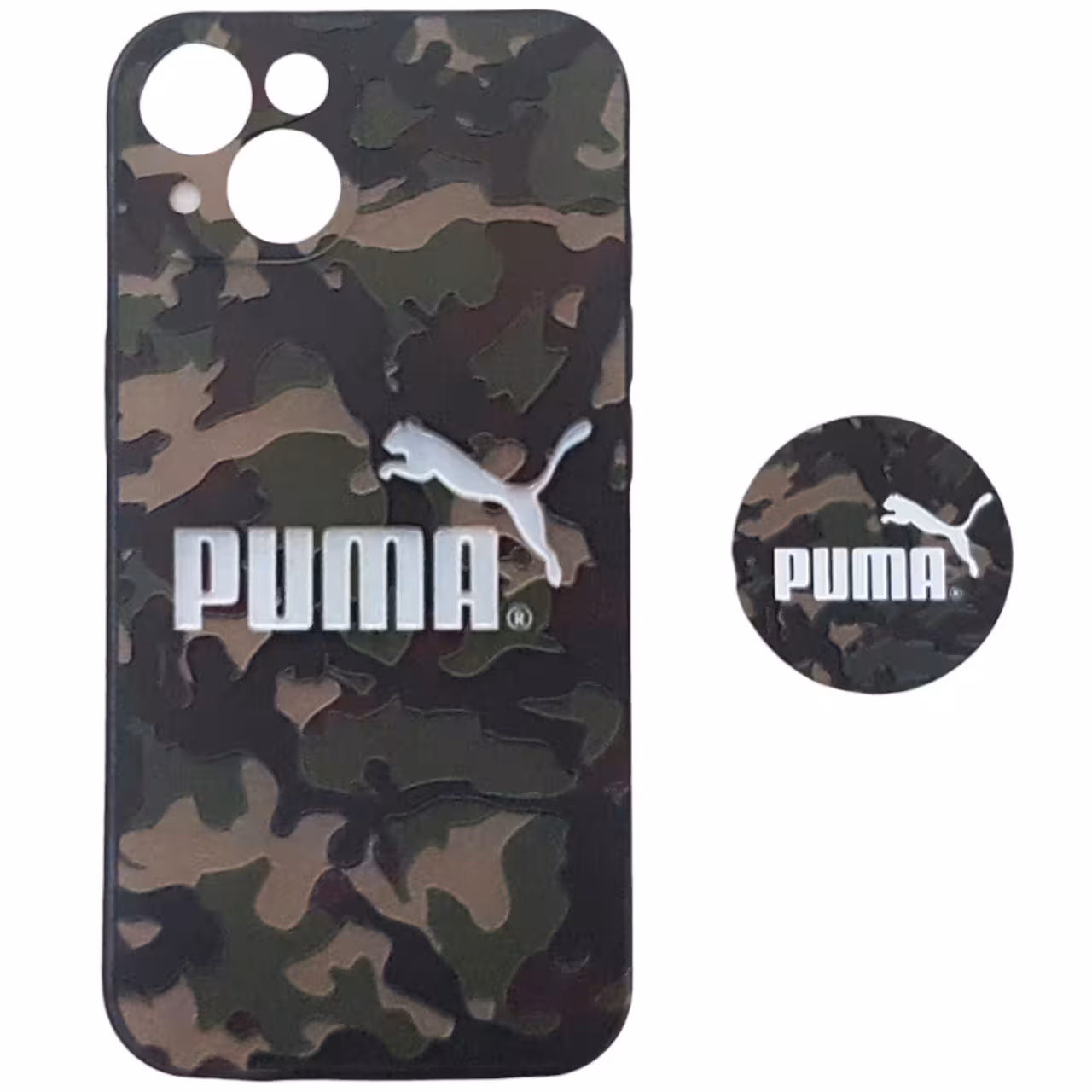 کاور مدل چریکی کد IPH-57 مناسب برای گوشی موبایل اپل Iphone 13 به همراه پایه نگهدارنده