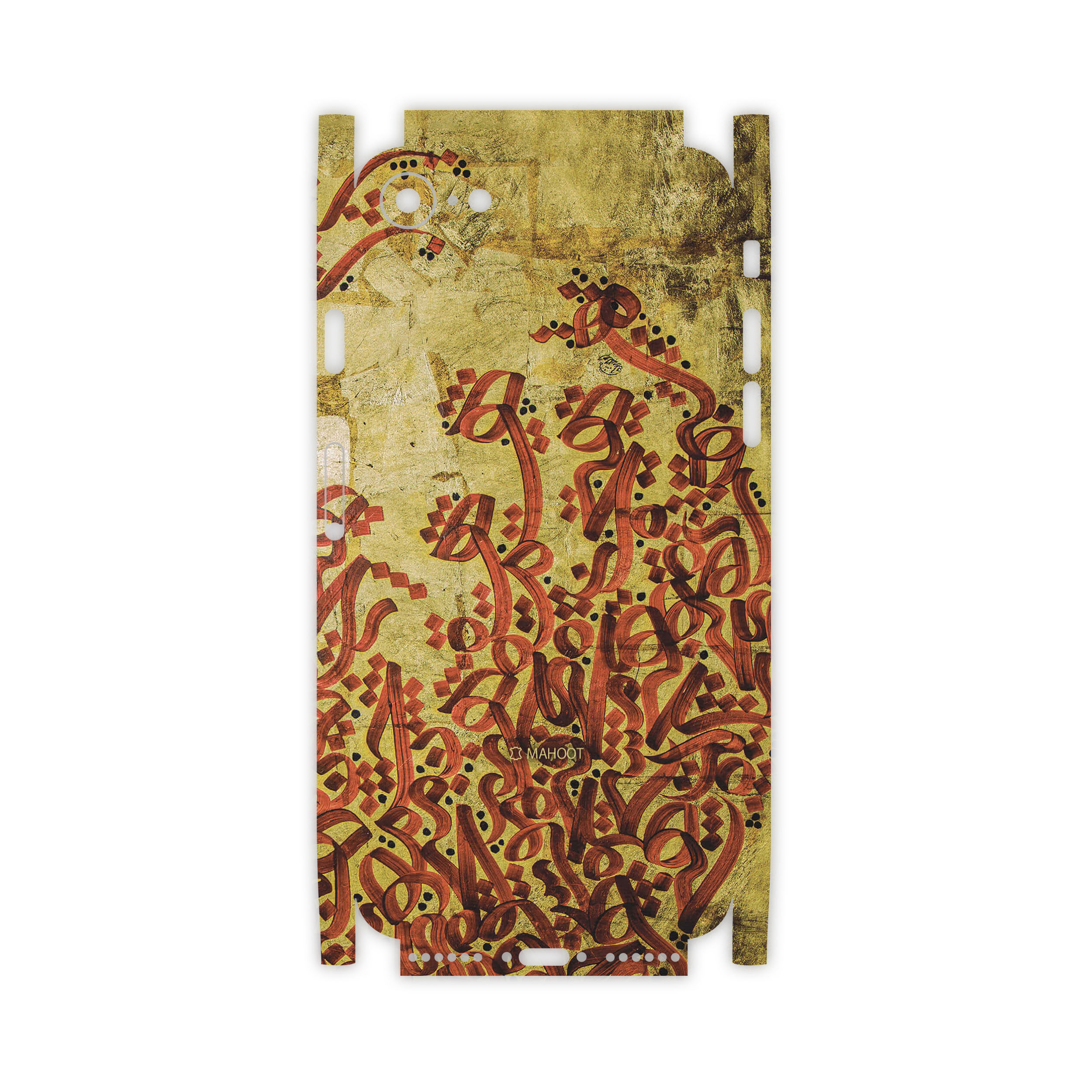 برچسب پوششی ماهوت مدل Nastaliq-5-FullSkin مناسب برای گوشی موبایل اپل iPhone 8