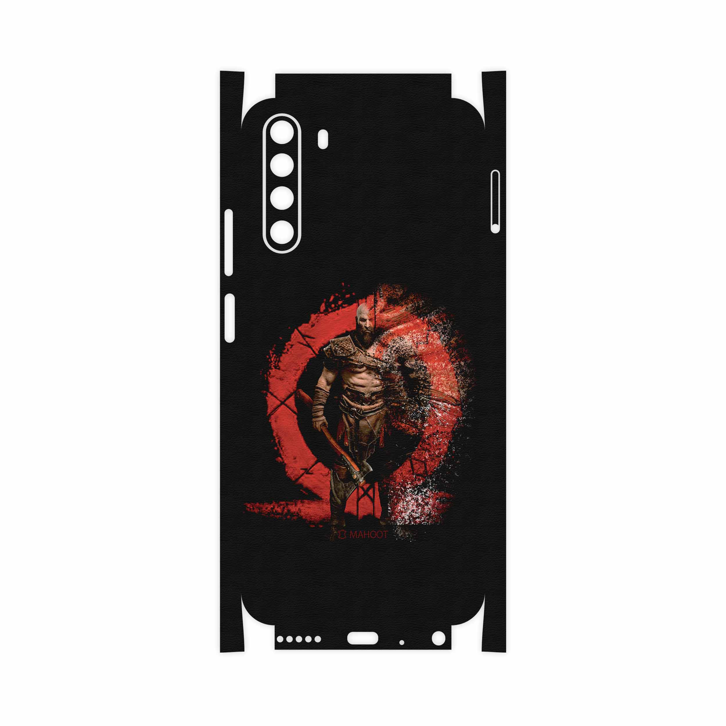 برچسب پوششی ماهوت مدل God-Of-War-Game-FullSkin مناسب برای گوشی موبایل جی پلاس X10