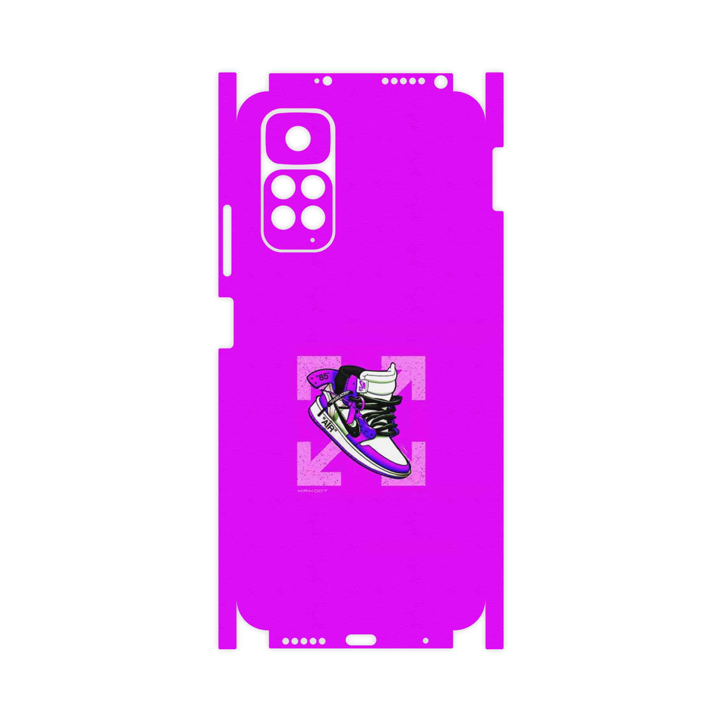 برچسب پوششی ماهوت مدل Nike Air Sneaker Digital Art-FullSkin مناسب برای گوشی موبایل شیائومی Redmi Note 11S