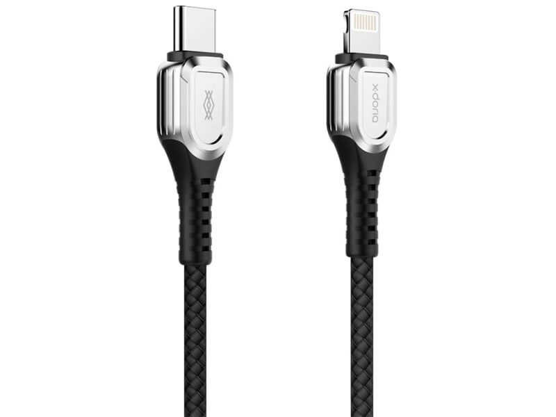 کابل شارژ سریع تایپ سی به لایتنینگ ایکس دوریا X-Doria Defense Feng PD USB Type-C to Lightning Cable 1.2cm