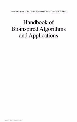 خرید و دانلود نسخه کامل کتاب Handbook of Bioinspired Algorithms and Applications (Chapman &amp; Hall CRC Computer &amp; Information Science Series)