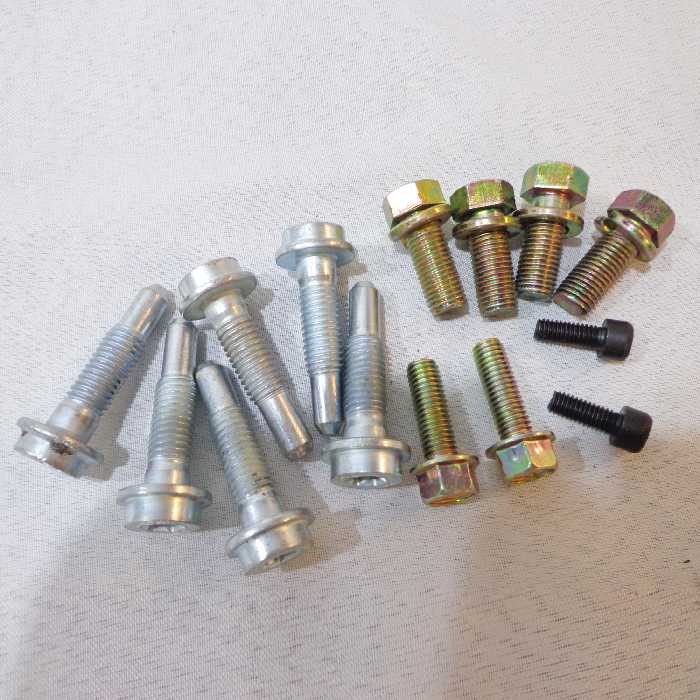 لوازم ترمز چرخ عقب هیدیکا مدل HT002 مجموعه 26عددی