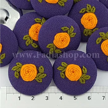 دکمه گلدوزی 1215 سایز 3