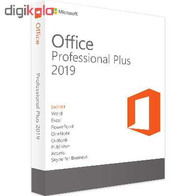 مجموعه نرم افزاری مایکروسافت Office نسخه 2019 Professional Plus