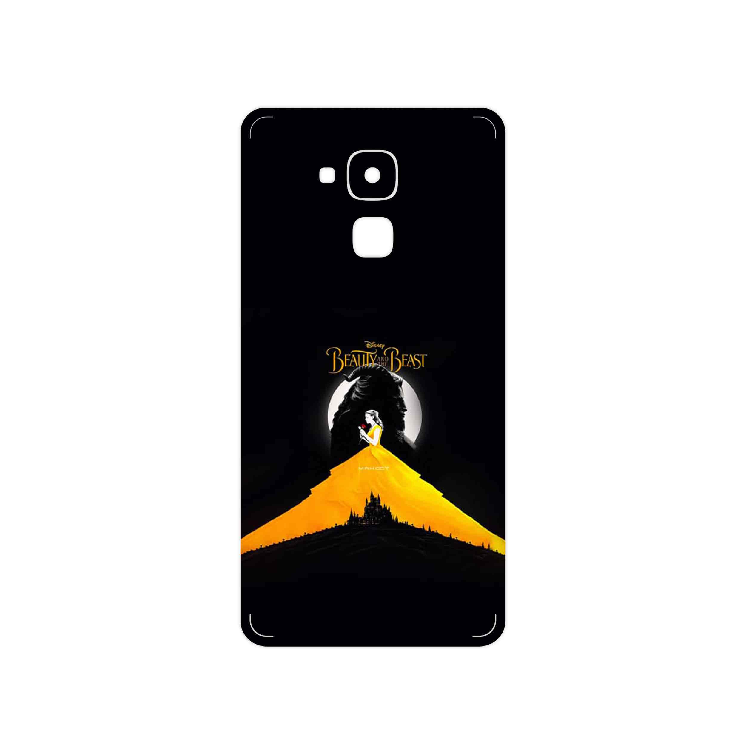 برچسب پوششی ماهوت مدل Beauty and the Beast مناسب برای گوشی موبایل هوآوی Gt3