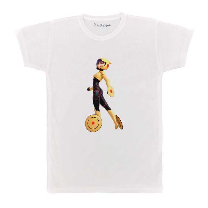 تی شرت بچگانه پرمانه طرح قهرمان بزرگ کد pmt.1624