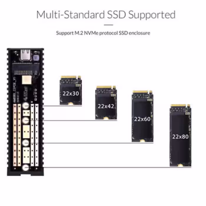 قاب هارد ssd ایزی کست مدل vnto-7019