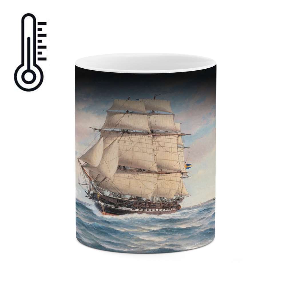 ماگ حرارتی کاکتی طرح نقاشی مدل mgh13943