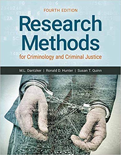 خرید و دانلود نسخه کامل کتاب Research Methods for Criminology and Criminal Justice 4th Edition