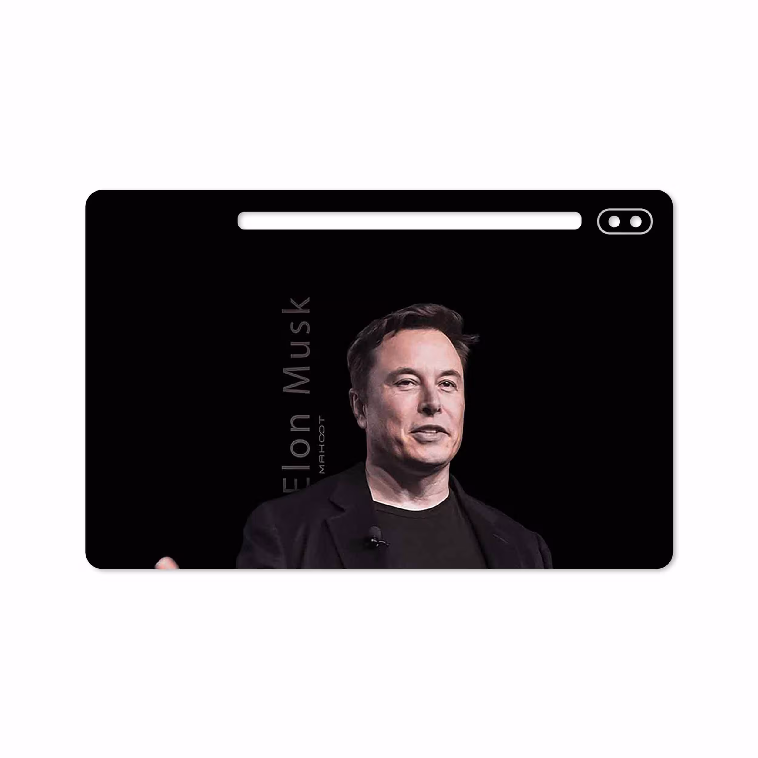 برچسب پوششی ماهوت مدل Elon Musk مناسب برای تبلت سامسونگ Galaxy Tab S6 2019 SM-T860