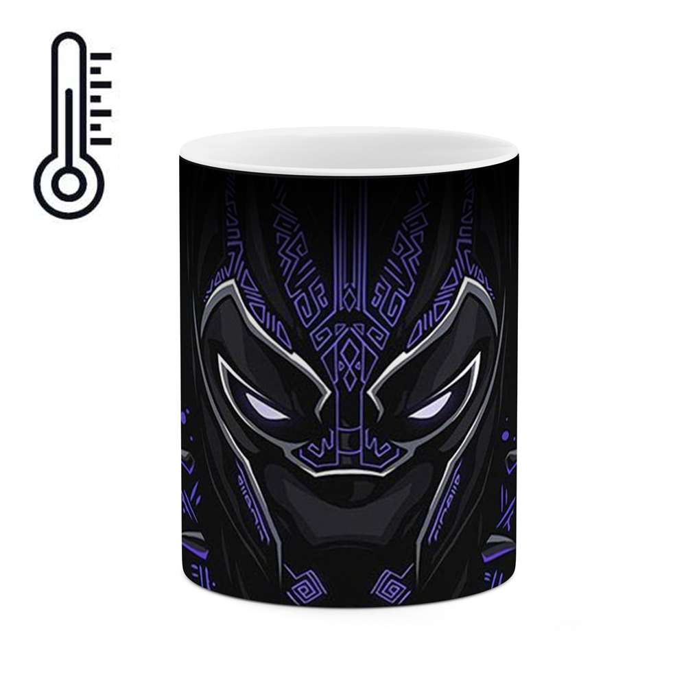 ماگ حرارتی طرح بلک پنتر Black panter  مدل mgph15278