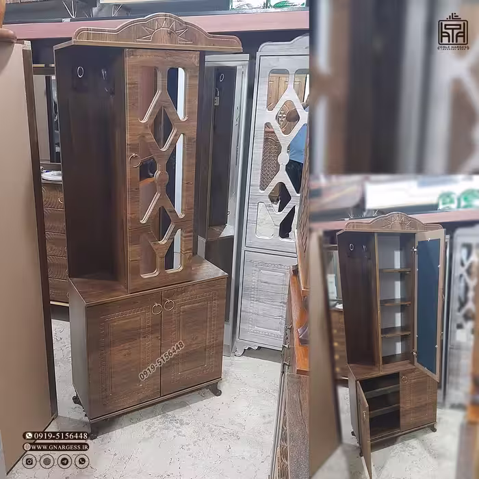 جالباسی کمدی نما ام دی اف وکیوم طرح خورشید (هزینه ارسال پس کرایه)
