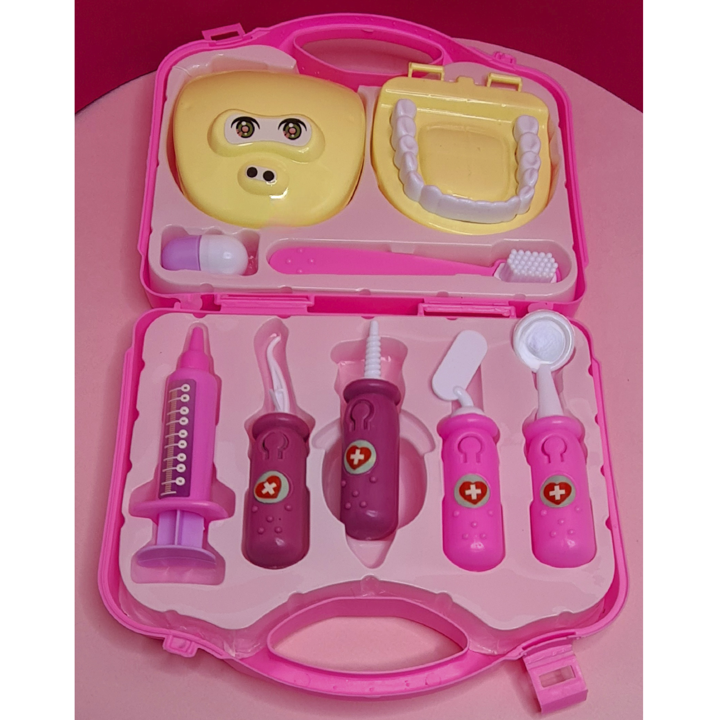 اسباب بازی مدل ست دندان پزشکی مجموعه 9 عددی