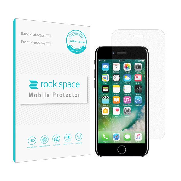 گلس آیفون 7 پلاس (iPhone 7 Plus) مدل نانو هیدروژل گیمینگ برند راک اسپیس کد S