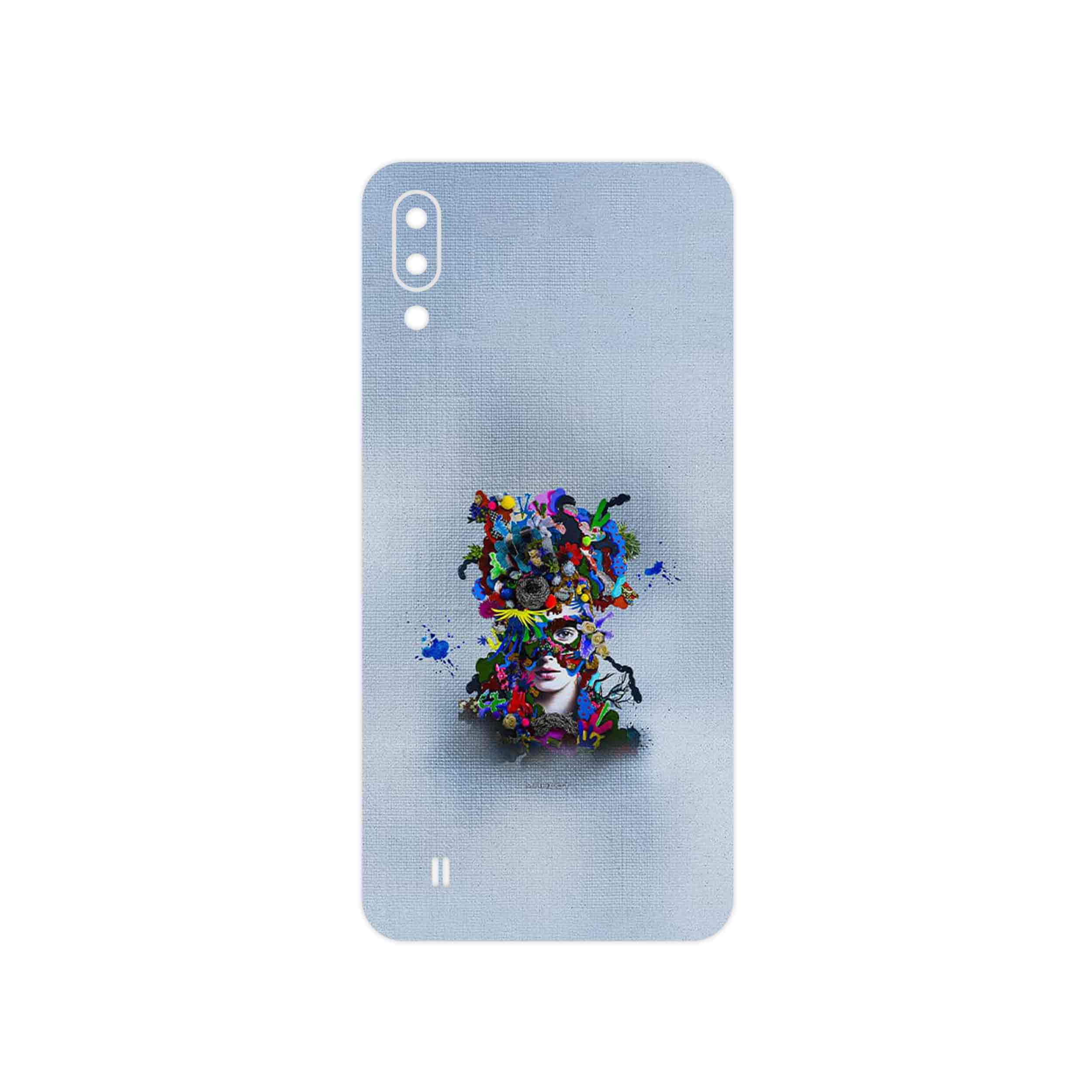 برچسب پوششی ماهوت مدل Collage of surreal Portrait of Women 4 مناسب برای گوشی موبایل سامسونگ Galaxy M10