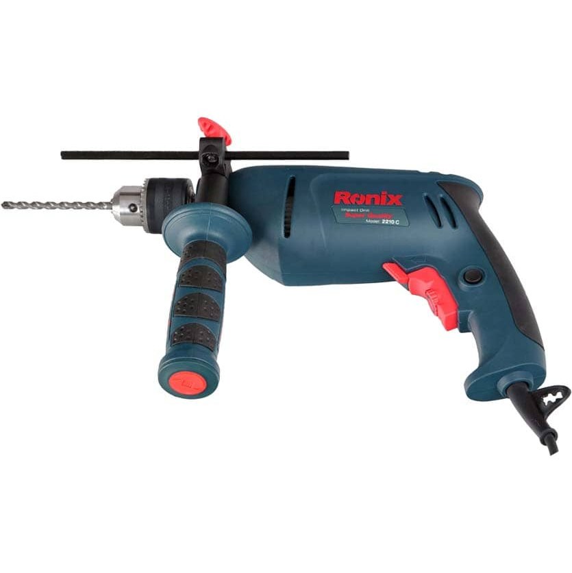 دریل  13 چکشی 810 وات رونیکس مدل2210c با  کارت گارانتی