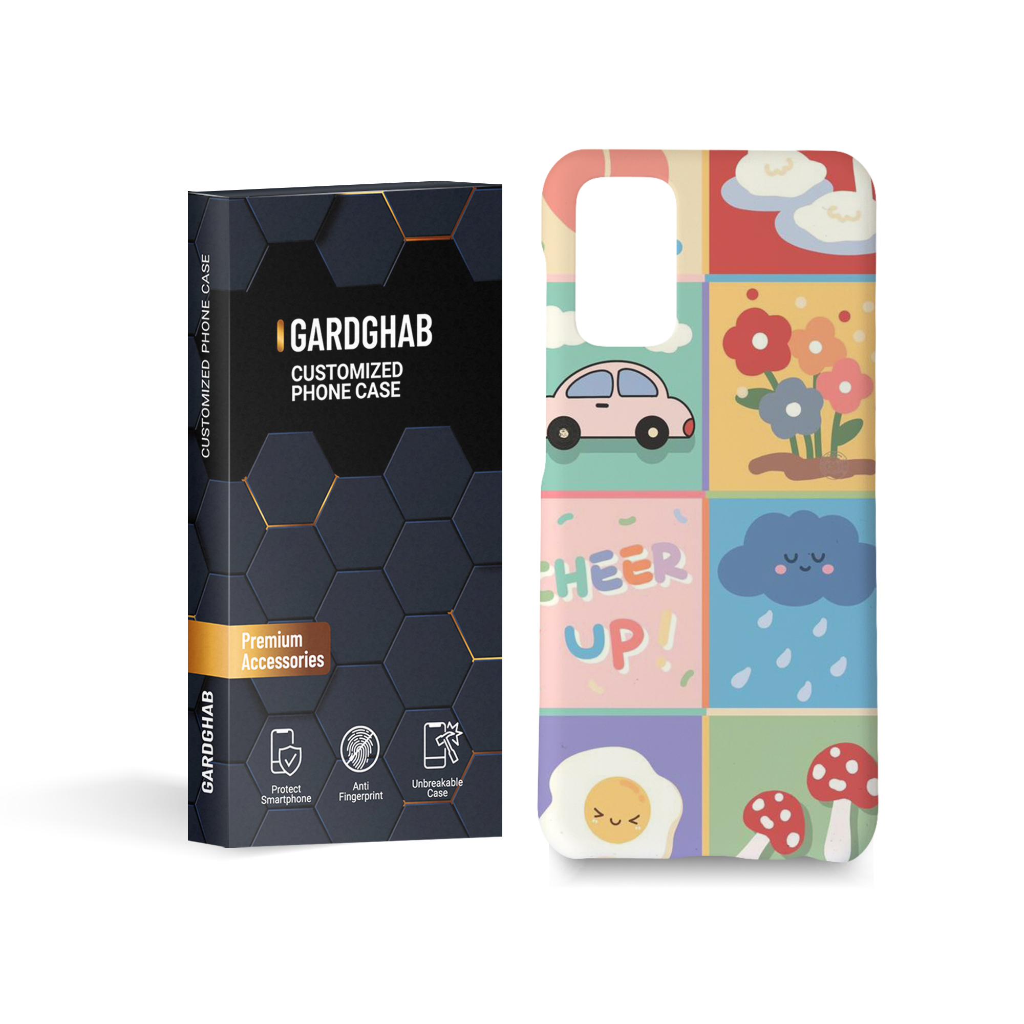 کاور گارد قاب مدل فانتزی مناسب برای گوشی موبایل سامسونگ galaxy a13 4g