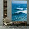 تابلو بوم طرح فنگ شویی مدل موج دریا کد SDB1804