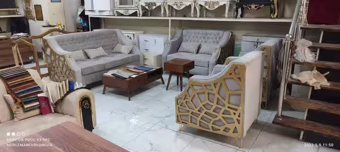 مبل 7 نفره cnc
