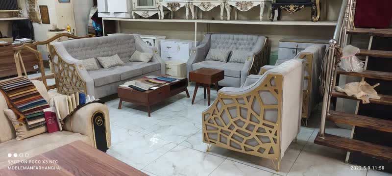 مبل 7 نفره cnc