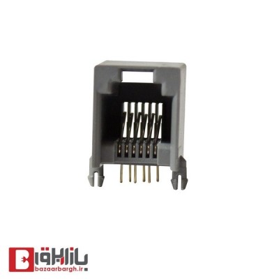 سوکت تلفن RJ11 مادگی 6 پایه رایت