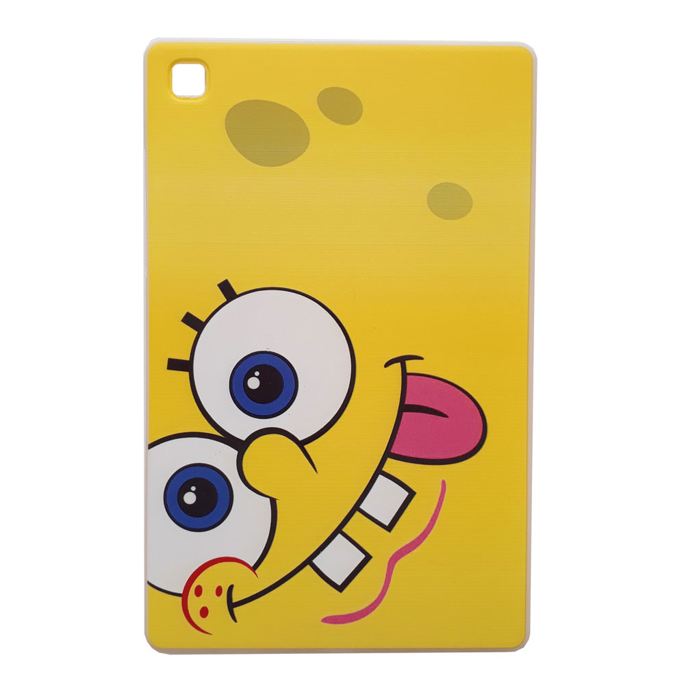 کاور طرح باب اسفنجی کد TB118 مناسب برای تبلت سامسونگ Galaxy Tab A 8.0 2019 T290 / T295